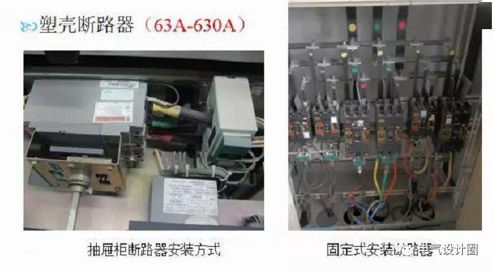 配電室中有哪些類型的低壓配電柜電壓？配電柜主要內部組件是什么？