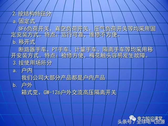 10kV中壓開關(guān)柜基礎(chǔ)知識，值得收集！