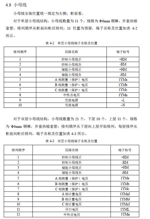 12 KV手車類型開關(guān)柜標(biāo)準(zhǔn)化設(shè)計定制方案(2019年版)