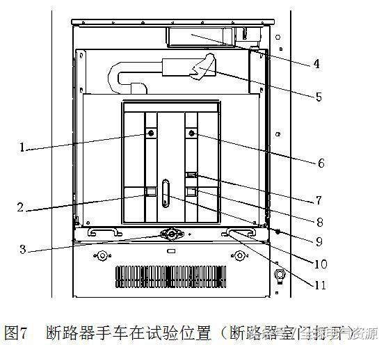 圖片和文本:高電壓開(kāi)關(guān)柜結(jié)構(gòu)