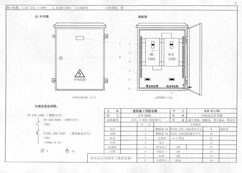 較完整的施工現(xiàn)場臨時(shí)用電配電箱(機(jī)柜)標(biāo)準(zhǔn)化配置圖集！