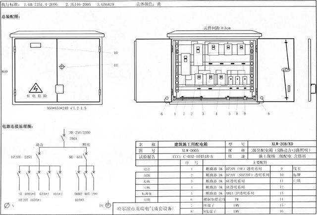 如何配置施工臨時用電配電箱(機柜)？圖片和文本的詳細分析！施工人員必需的